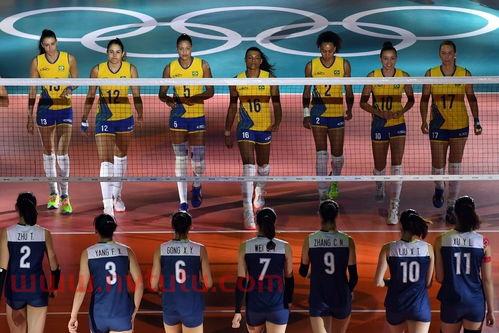 16年奥运中国女排一巴西2016中国女排