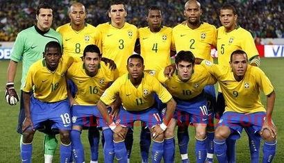 巴塞罗那球员凯撒,2010年世界杯巴西国家队队员的名单